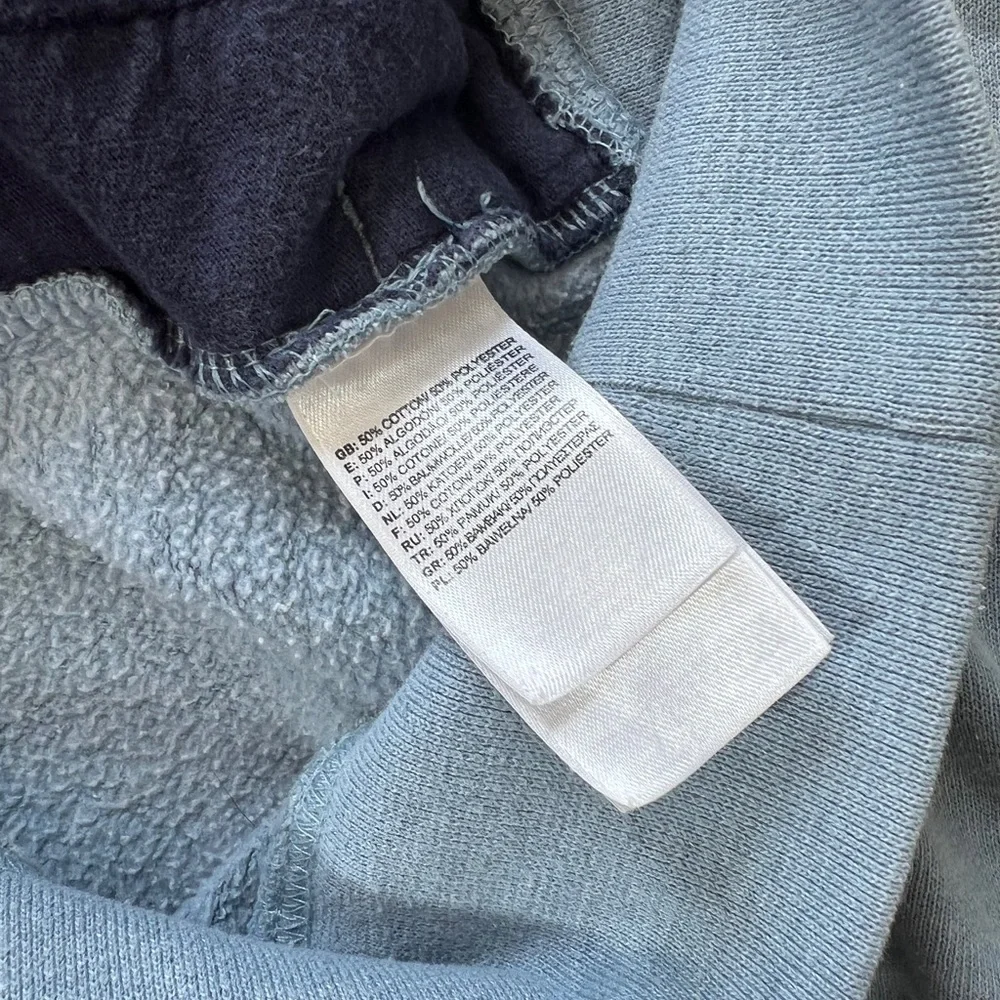 The North Face Blue Sweater with Iconic Branding